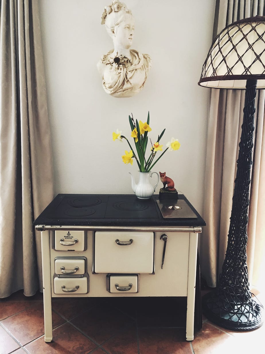 Frühstücksraum Ofen - Hotel Fux Oberammergau